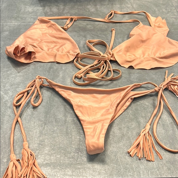 Two Piece Mafia Fringe Bikini - Picture 2 of 4